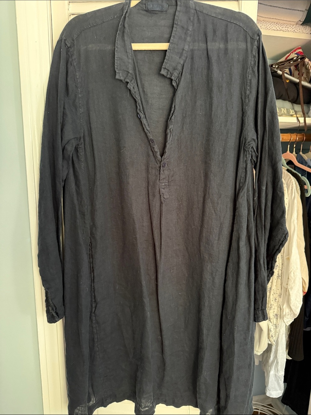 CP Shades Ink Tunic Lightweight Linen